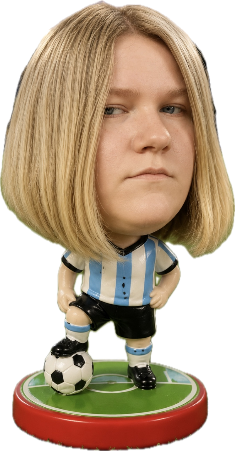 Soccer bobblehead