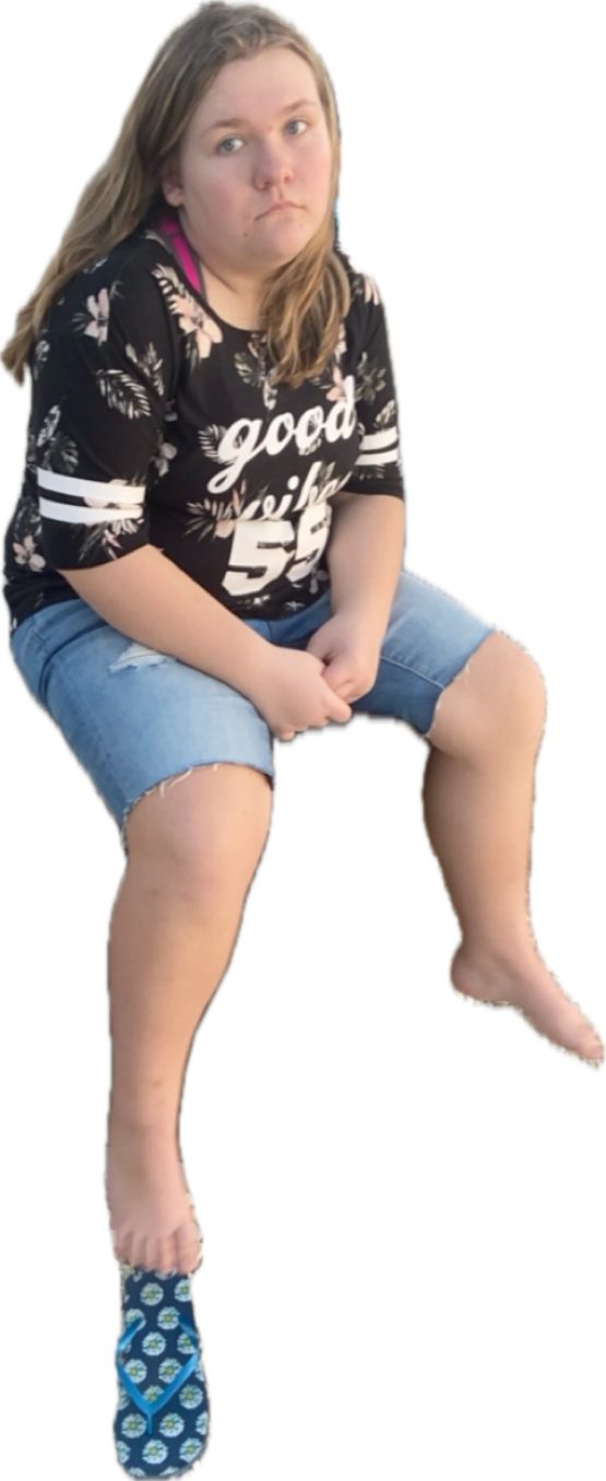 Seated person